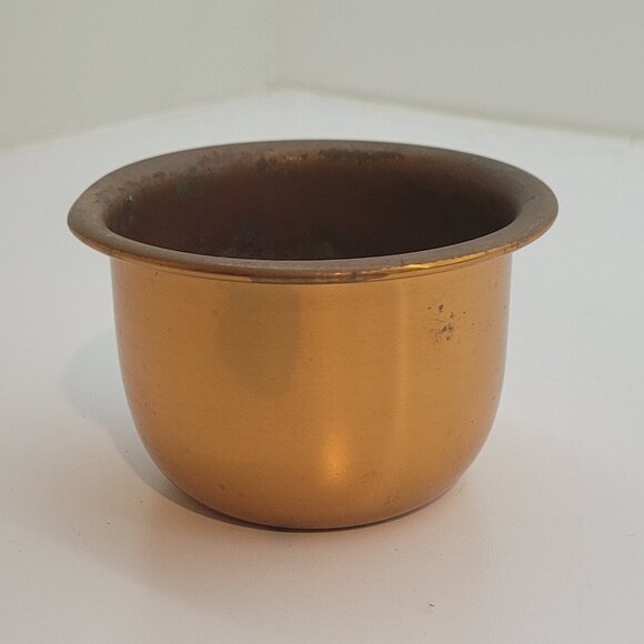 COPPERCRAFT GUILD SOLID COPPER MINI PLANTER 2.25 X 3 3.75 - Picture 1 of 5
